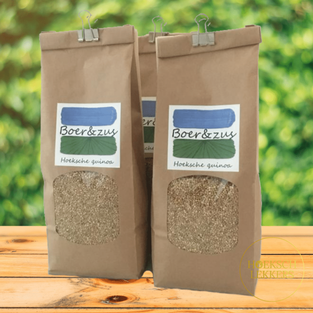 Quinoa Hoeksche Waard boer en Zus Nederland