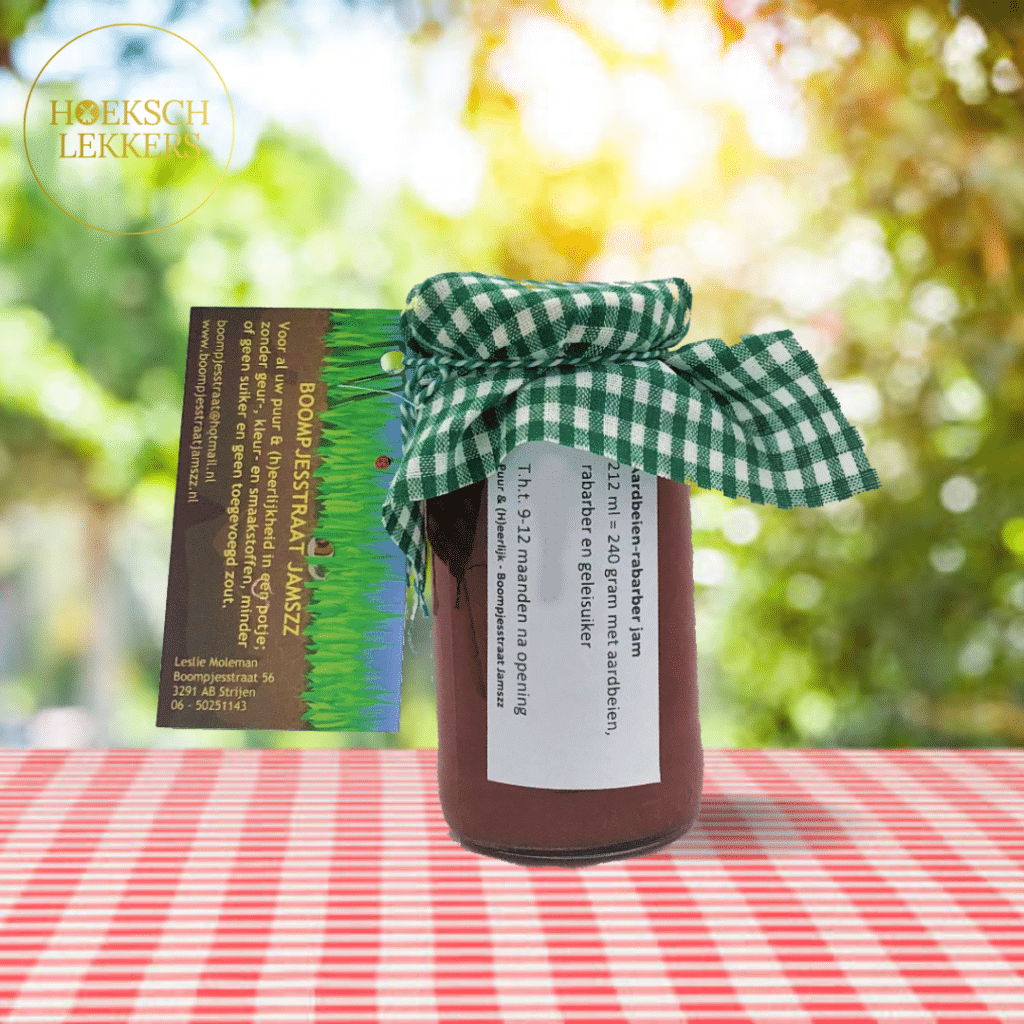 Aardbeien Rabarber Jam