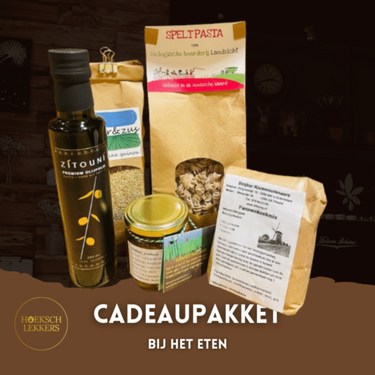 Cadeaupakket bij het eten