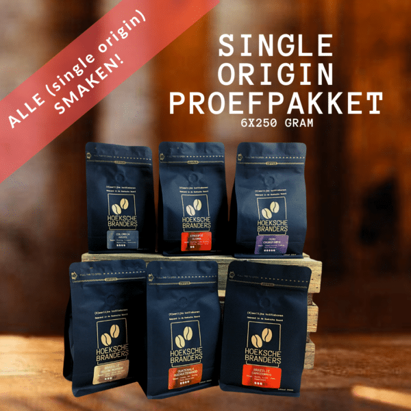 Single origin proefpakket 6x250