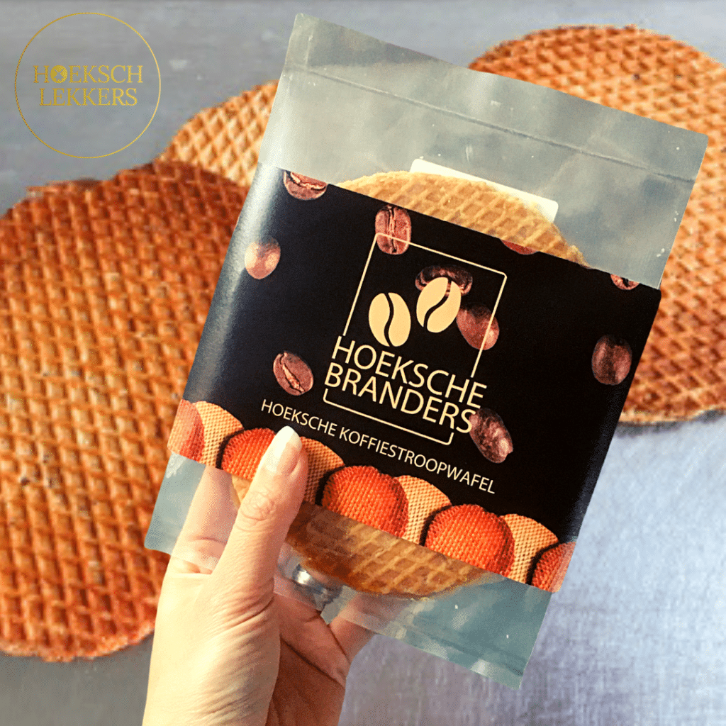 Koffie stroopwafel Hoeksche Branders Opstroopwafel