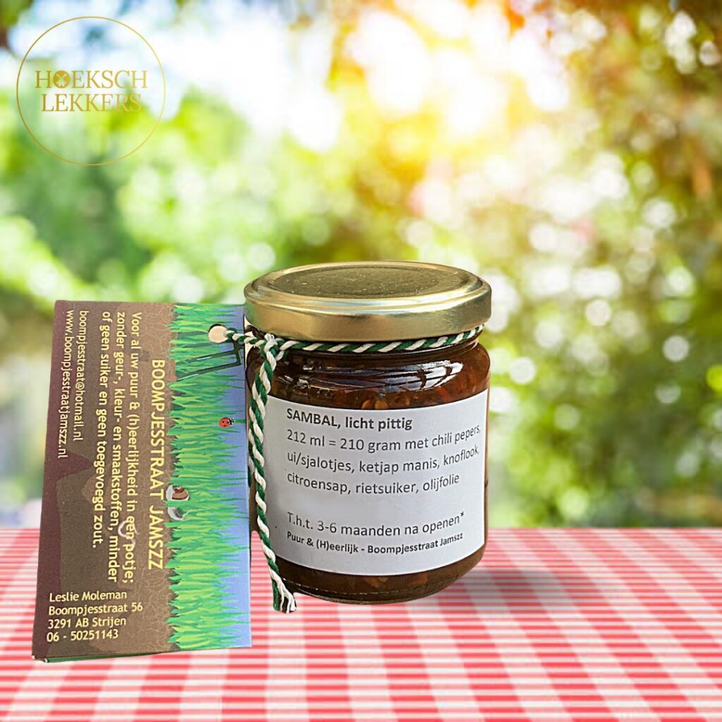 Licht pittige sambal