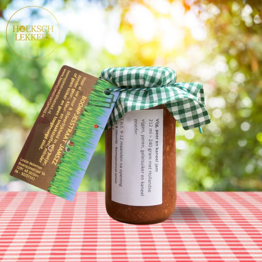 Vijg, peer en kaneel jam