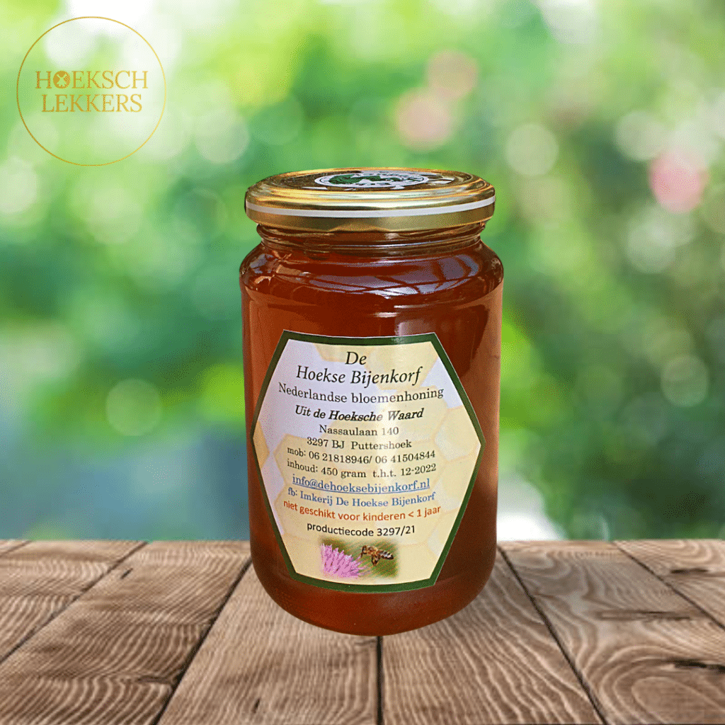 Nederlandse bloemenhoning Hoeksche Waard streekproduct