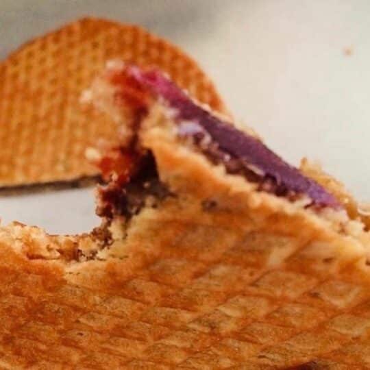 Stoofperen stroopwafel