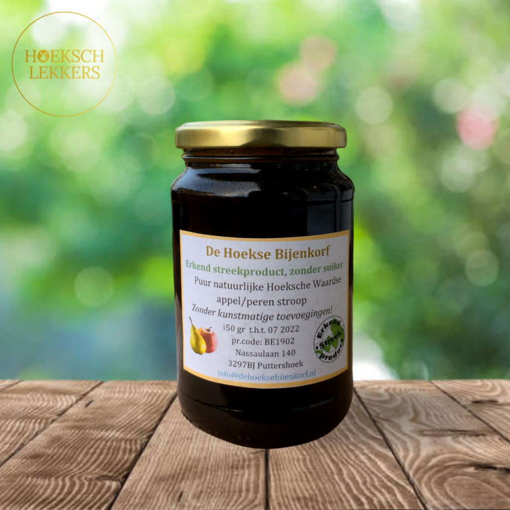 Hoeksche appel peren stroop