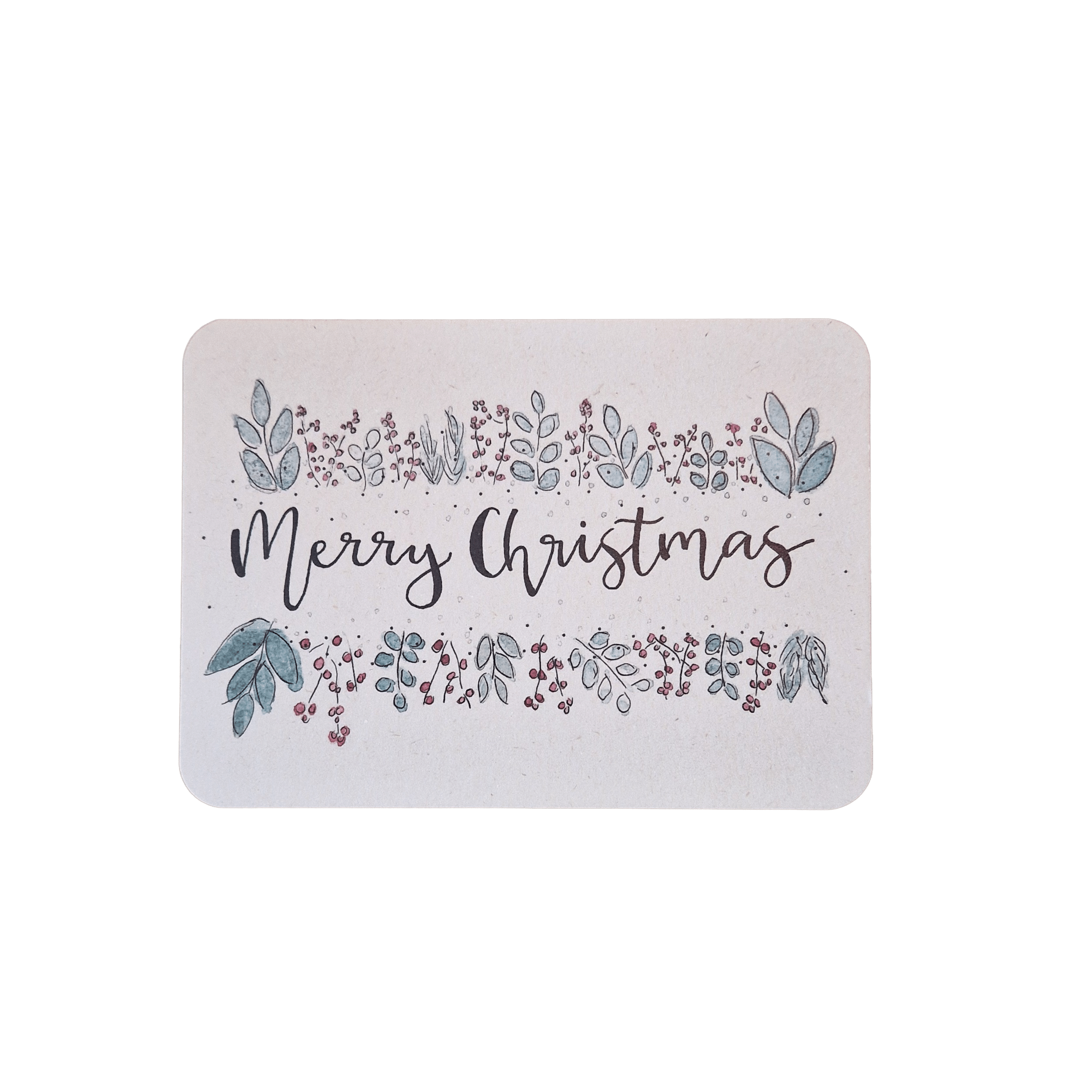 Kerstkaart Merry Christmas