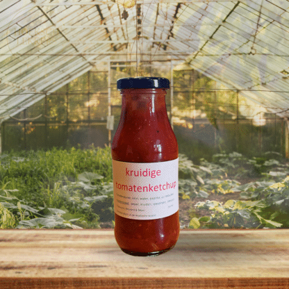 Kruidige tomatenketchup