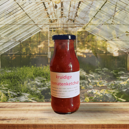 Kruidige tomatenketchup