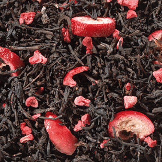 Zwarte thee cranberry