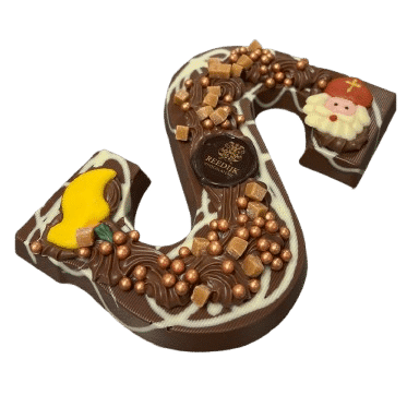 Gevulde Sint Chocoladeletter Krokante Karamelvulling - Melk