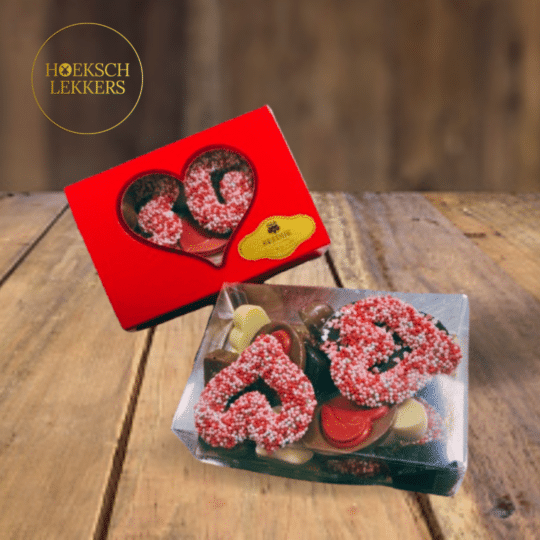 Valentijn chocolade doosje