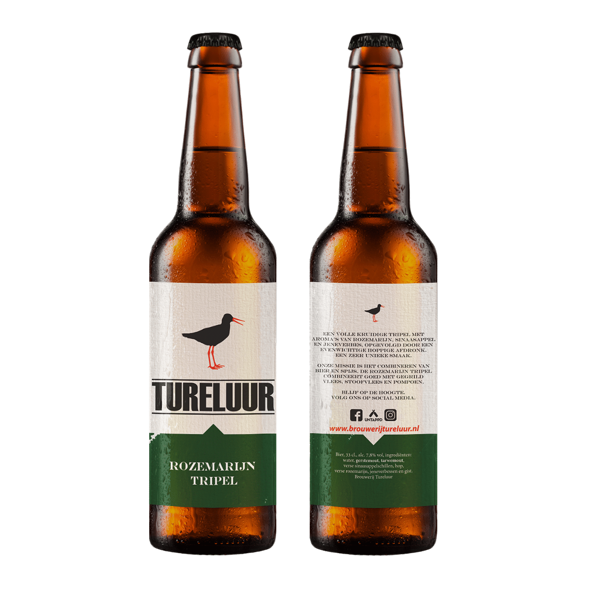 Rozemarijn-Tripel-Brouwerij-Tureluur-Bier-voor-en-achterkant