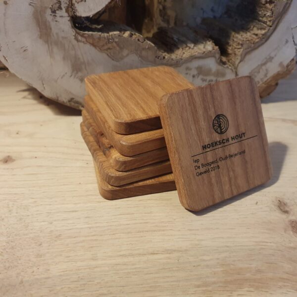 Onderzetters Hoeksch Hout