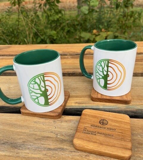 Onderzetters Hoeksch Hout