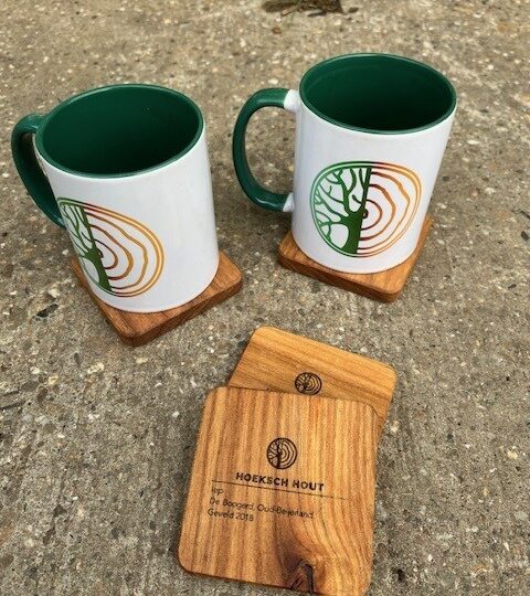 Sfeerbeeld onderzetter Hoeksch Hout
