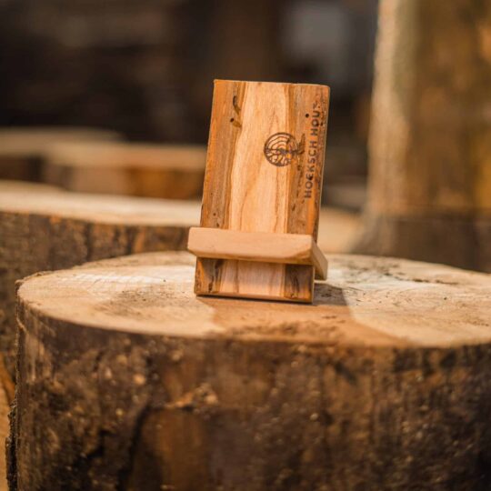Telefoonhouder Hoeksch Hout