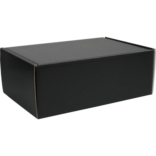 Zelf vullen: Zwarte cadeaudoos middel 335x218x123mm