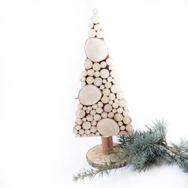 Houten kerstboom 35 cm