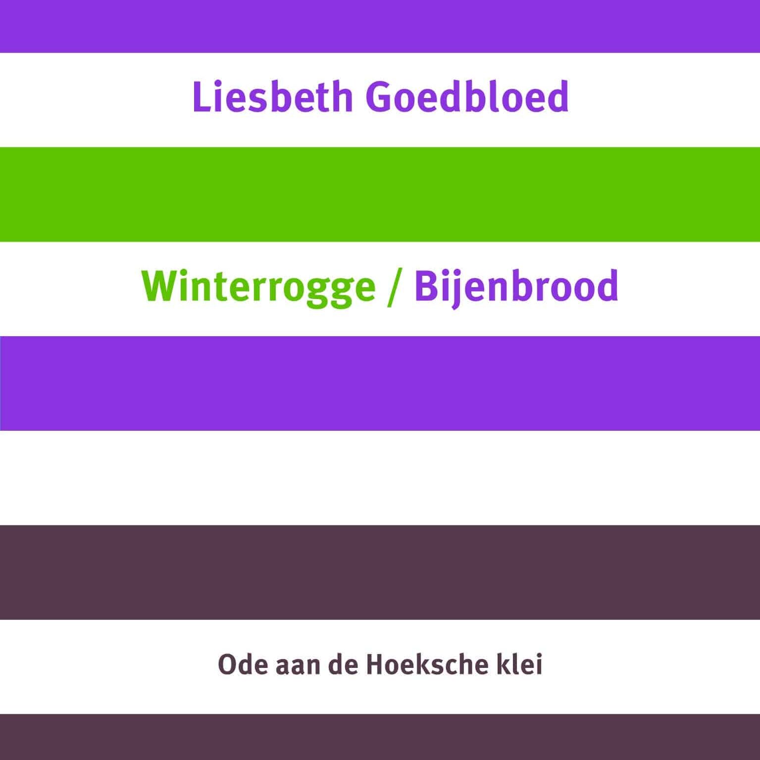 Omslag Winterrogge Bijenbrood dichtbundel