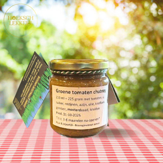 Groene tomaten chutney