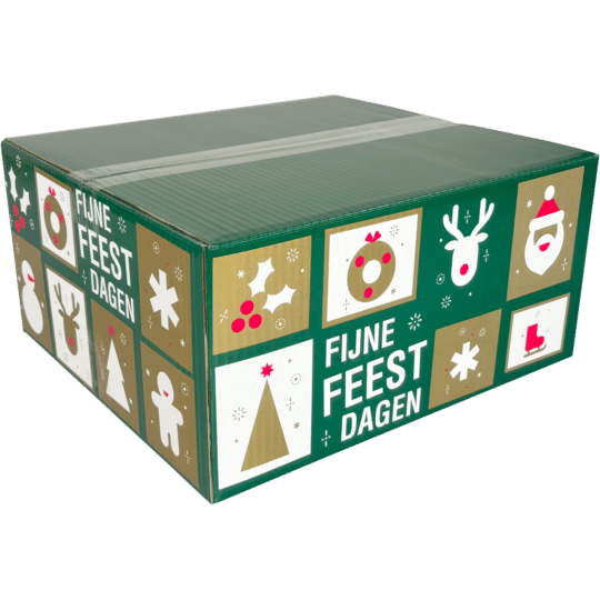 Kerstpakketdoos Tegels