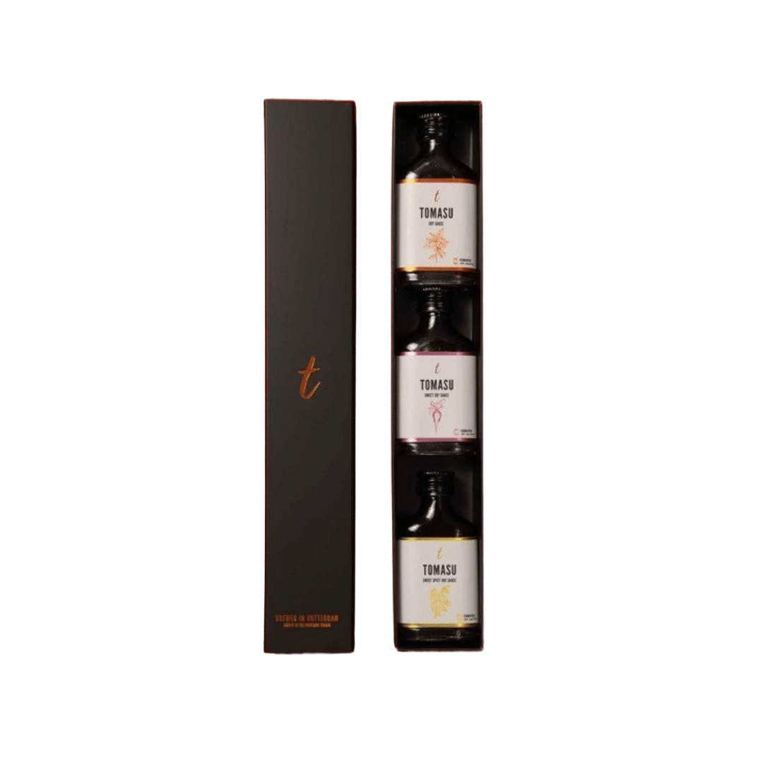 Tomasu Sojasaus tasting package