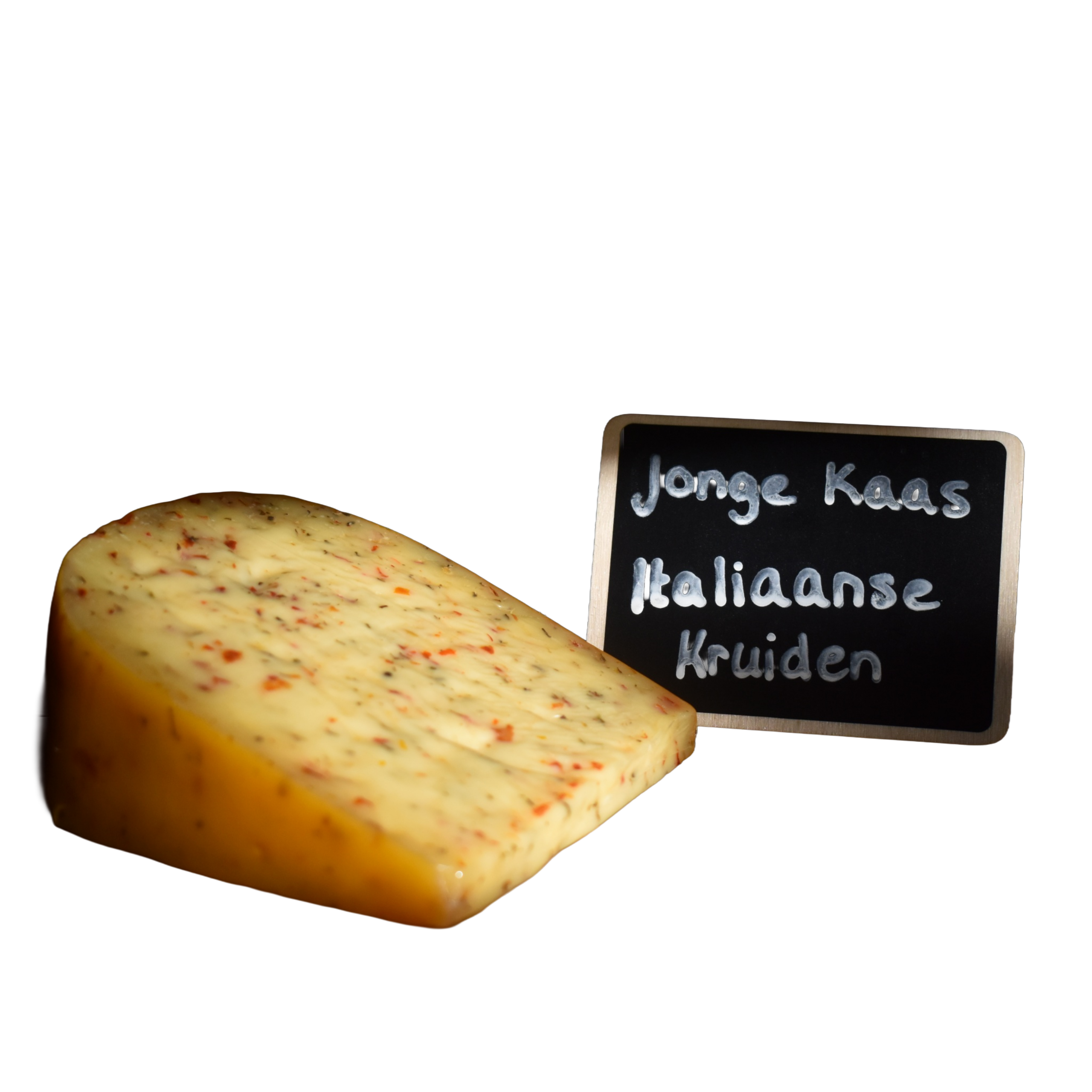 Jonge kaas Italiaanse kruiden